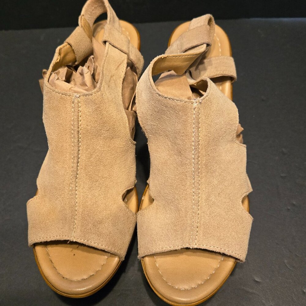 Barbara Barbieri Platform Leather Sandles